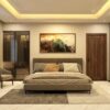 Combo Nội Thất Phòng Ngủ Phong Cách Hiện Đại Với Giường Bọc Nỉ