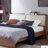 Giường Gỗ Chân Cao Phong Cách Hiện Đại - MM 9226