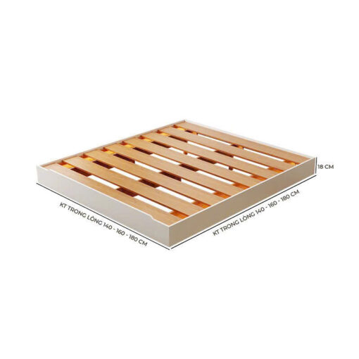 Giường Ngủ Bay Có Đèn Led - Hình ảnh 4