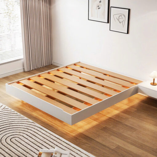 Giường Ngủ Bay Có Đèn Led - Hình ảnh 3