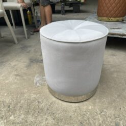 Ghế Đôn Tròn Trám Chân Mạ PVD_10