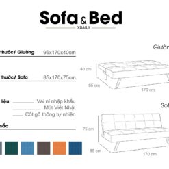 Ghế Sofa Bed Smart Daily _13