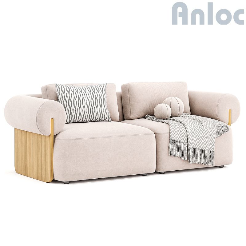 Ghế Sofa Tay Cong The Plus Solce