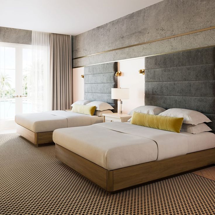 giường twin cho khách sạn