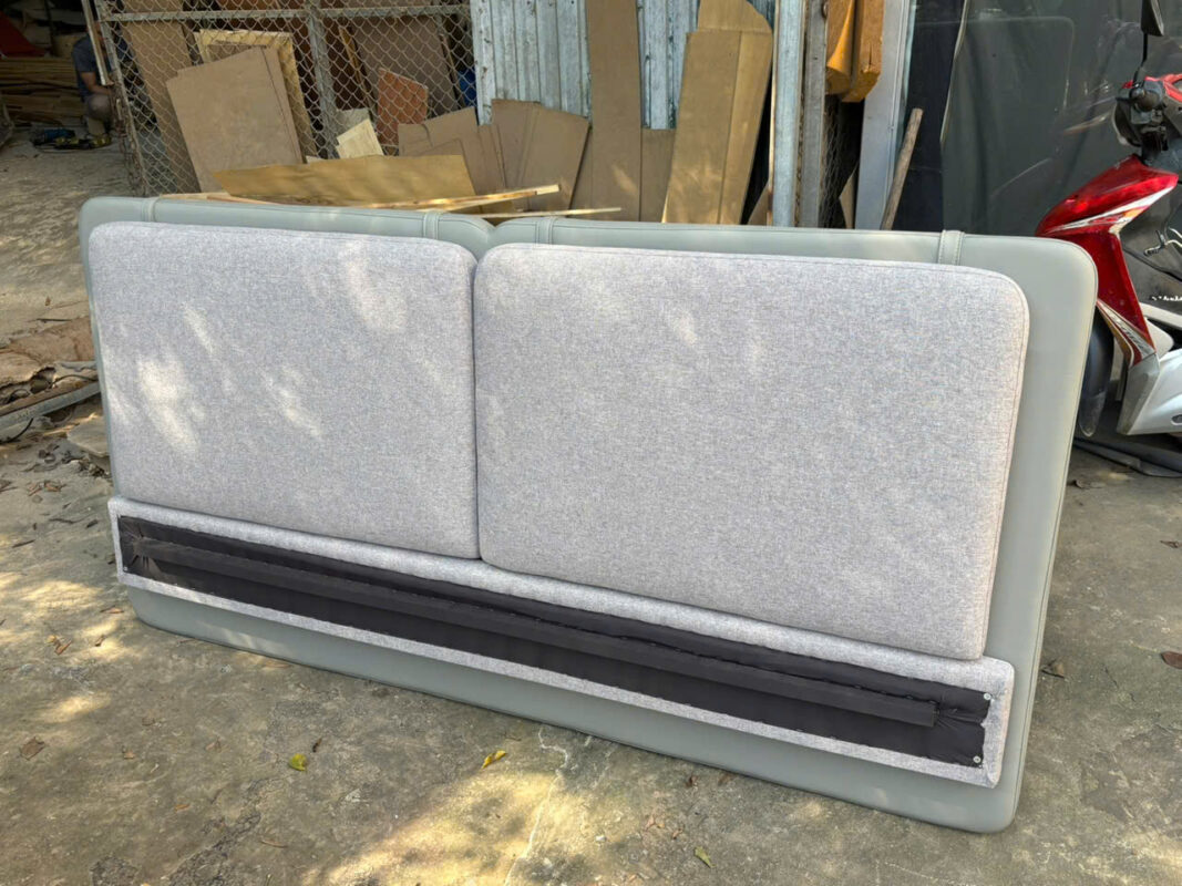 kiểm tra chất lượng giường bọc đệm