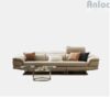 Sofa Da Gật Gù 3 Chỗ Baiton - S